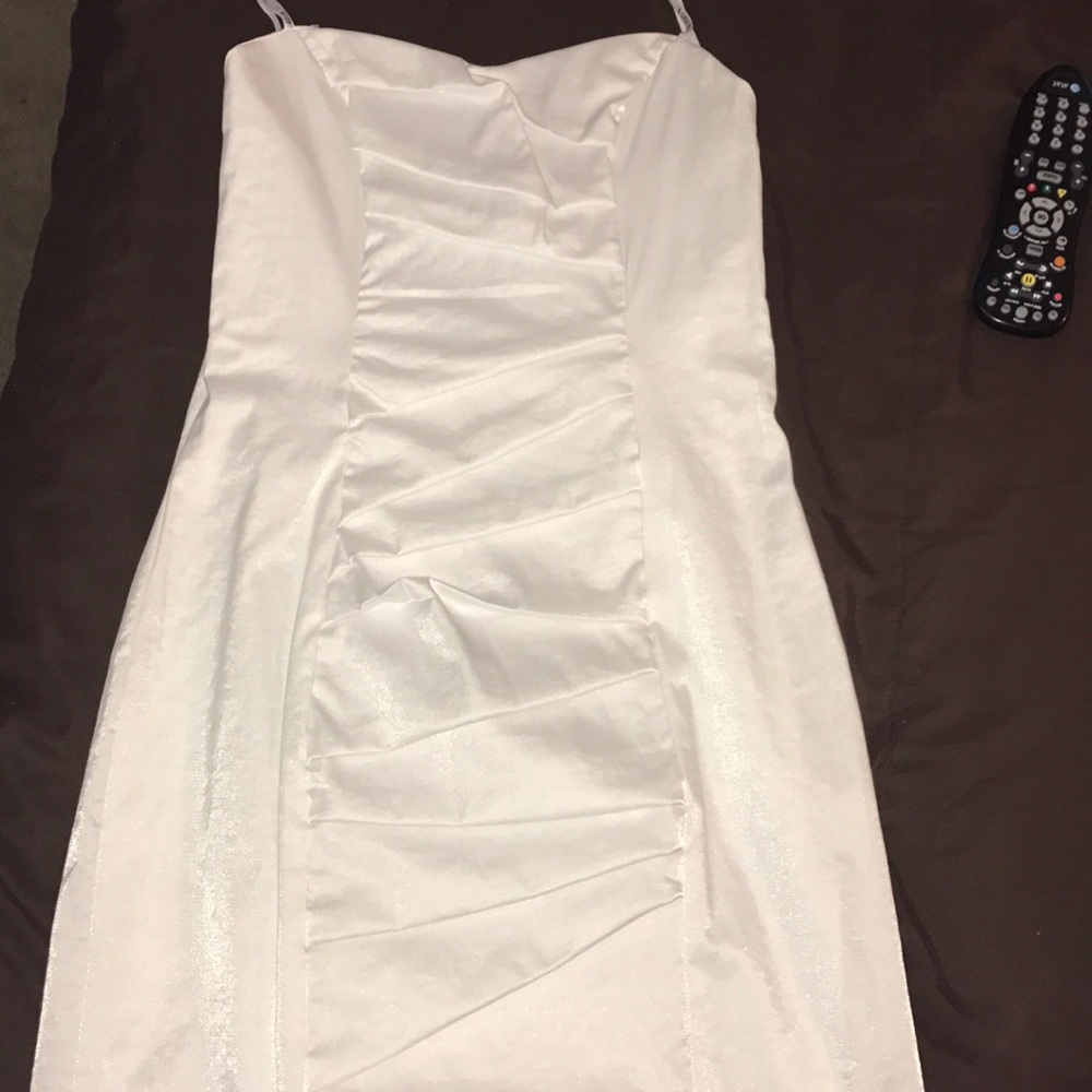 Brand new B. Darlin white dress
